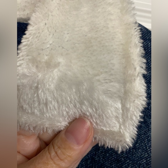 Vintage Superdry Men’s Size Large Distressed Jean Jacket Lined Sherpa Body Coat - Picture 11 of 12